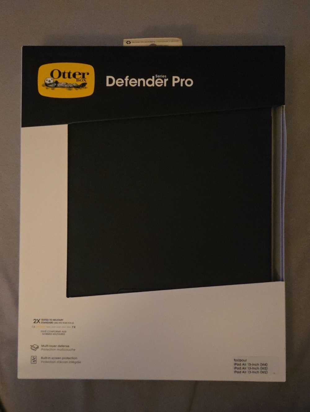 OtterBox Defender Pro Black Tablet Case NWT